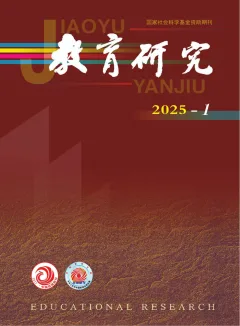 《教育研究》2025 年第 1 期封面